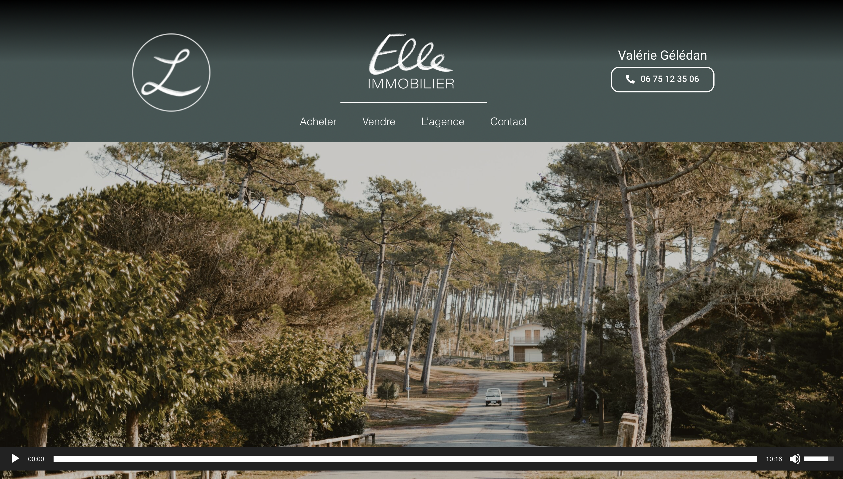 Site internet Elle Immobilier